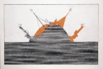 Adam Welch - On a Mirrored Ocean Two Ships Meet, Crash, Sink as One